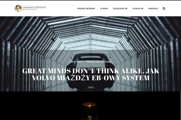 Radcliffe theme site design template sample