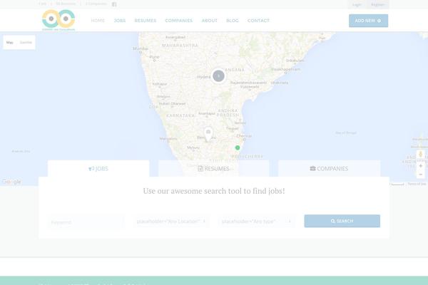 Site using Header-footer-elementor plugin
