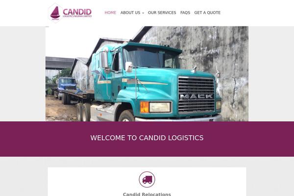 candidlogistics.com site used Alhena Lite