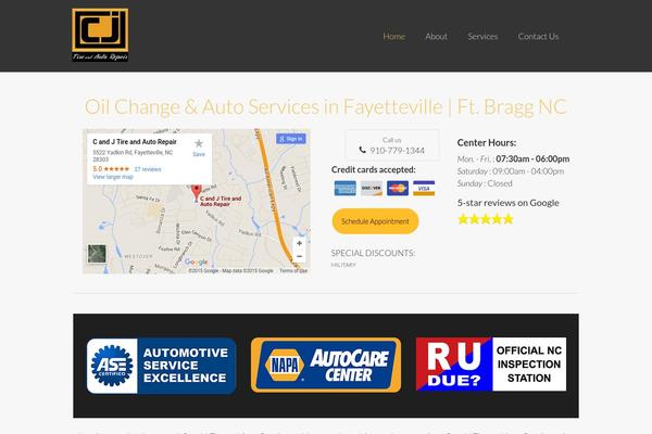 Squared theme site design template sample