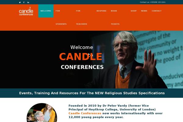 candleconferences.com site used GutenBerg