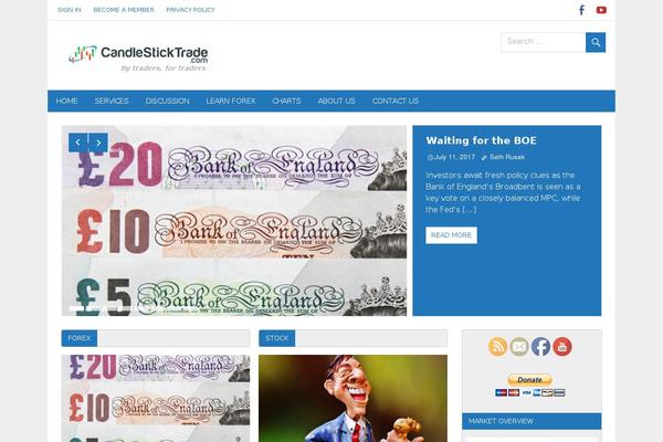 Merlin theme site design template sample