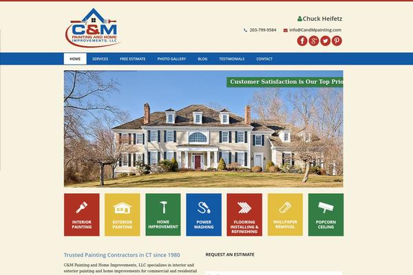 Goodnex theme site design template sample