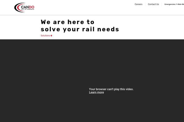 candorail.com site used Cando