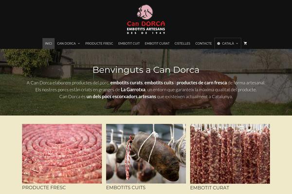 candorca.com site used Skinc