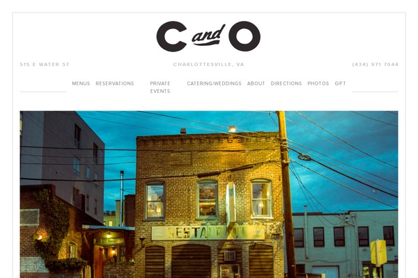 Restaurant theme site design template sample