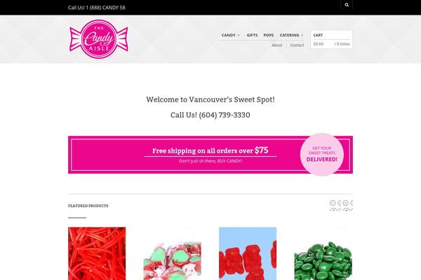 The Retailer theme site design template sample