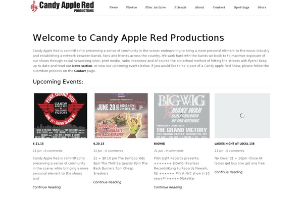 Immersion theme site design template sample