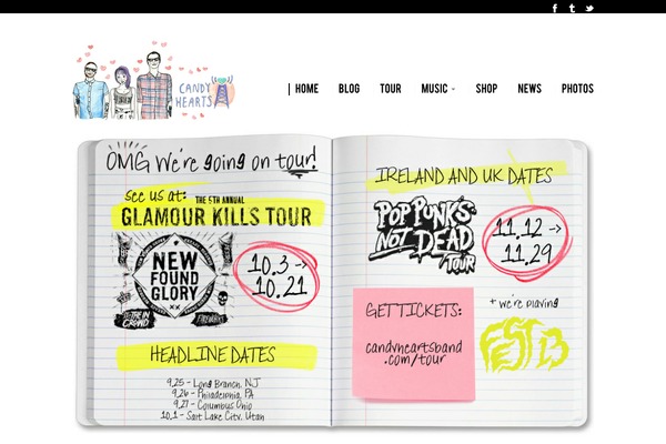 candyheartsband.com site used Superspark