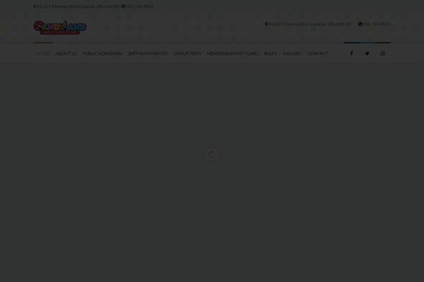Kidslife theme site design template sample