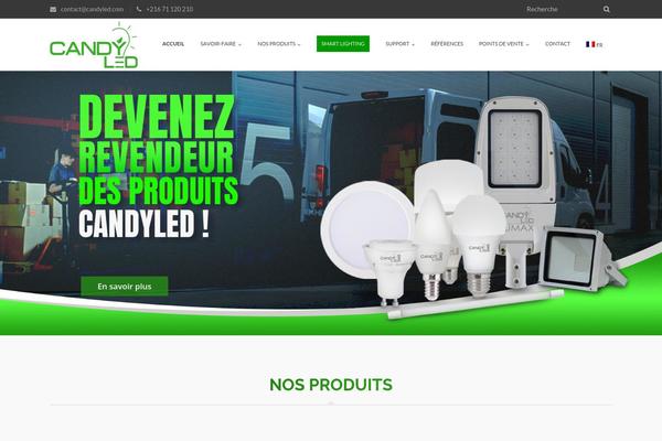 Gon theme site design template sample