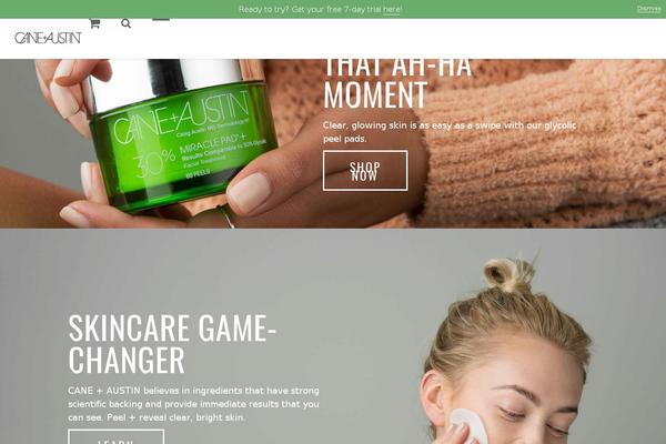 Avada Child theme site design template sample