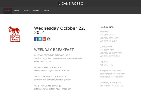 Jin theme site design template sample