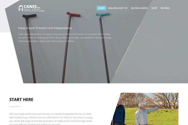 canesandwalkers.com site used Rise