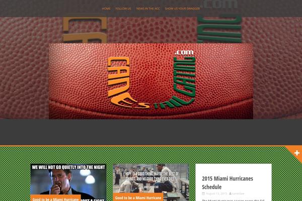 Alizee theme site design template sample