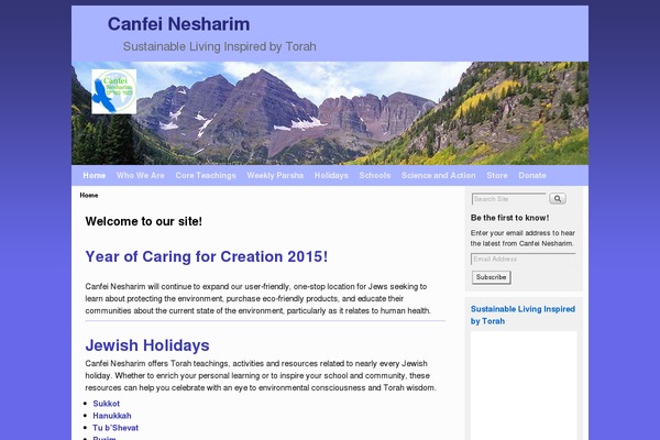 Site using Aspen Shortcodes and Widgets plugin