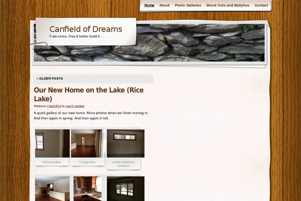 Adventure Journal theme site design template sample