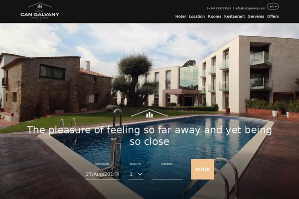 cangalvany.com site used Hotel_can_galvany_2014