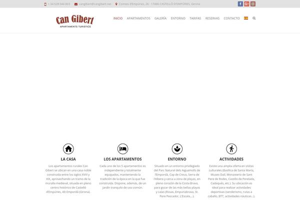 Interface Pro theme site design template sample