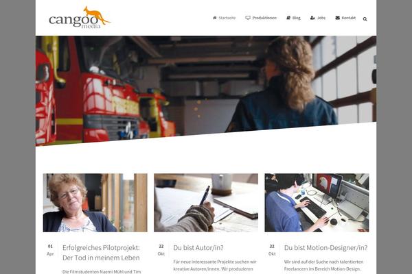 Fable theme site design template sample