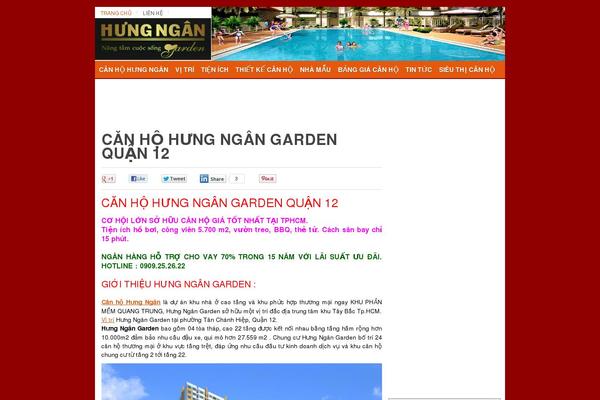 Site using Floating Social Bar plugin