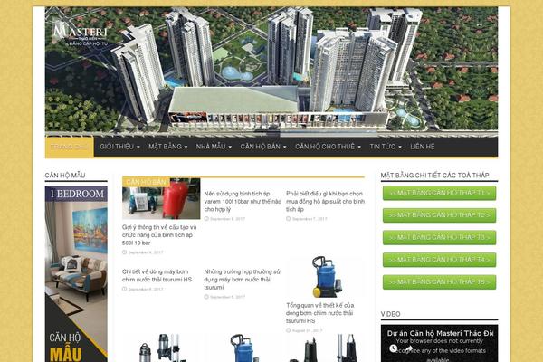 Jarida theme site design template sample