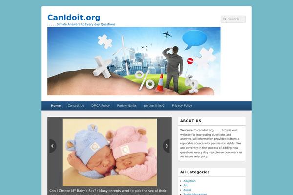 Catch Box theme site design template sample