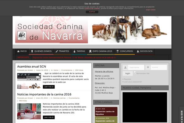 Site using Asesor de Cookies para normativa española plugin