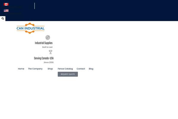 Industroz-child theme site design template sample