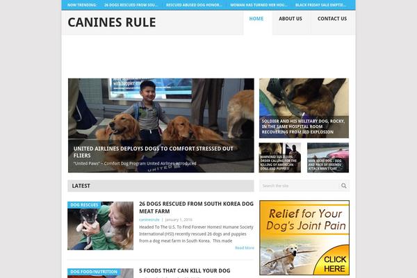 Devoe theme site design template sample
