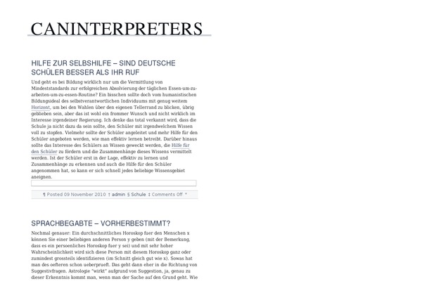 blog.txt theme site design template sample