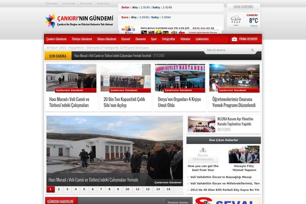 Yhaber theme site design template sample