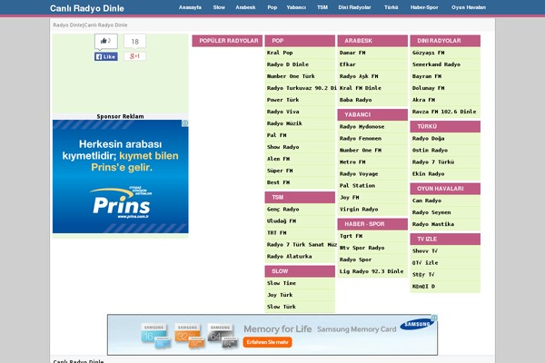 radyo theme websites examples