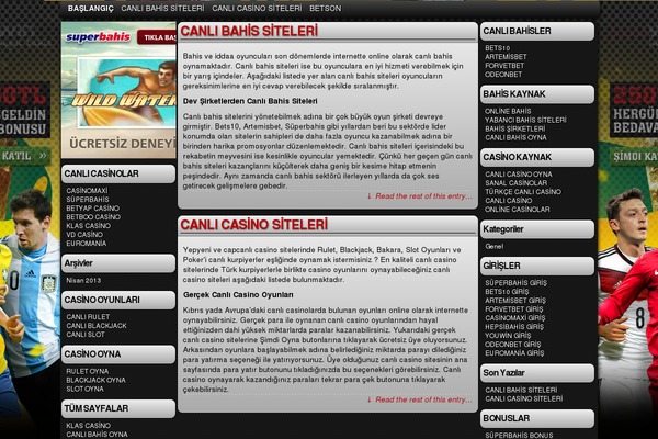 Easel theme site design template sample