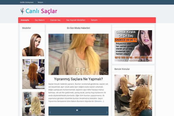 Alpha theme site design template sample