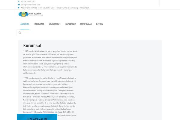 Facmaster theme site design template sample