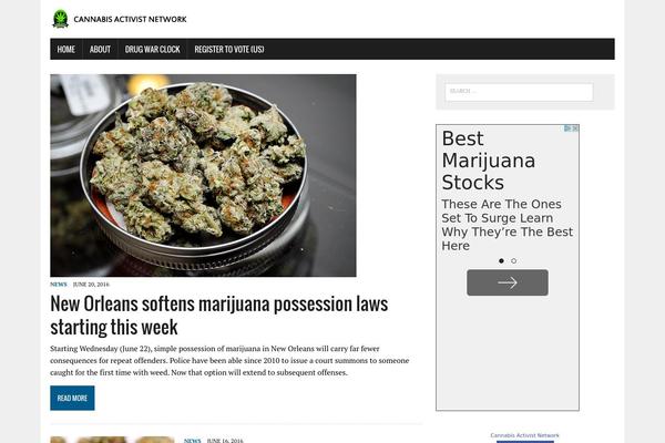 MH Newsdesk lite theme site design template sample
