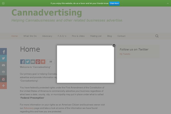 Site using AddThis Trending Content plugin