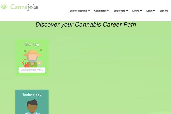 Site using Wp-job-manager-resumes plugin