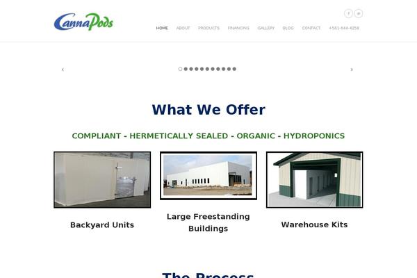 Mineral theme site design template sample