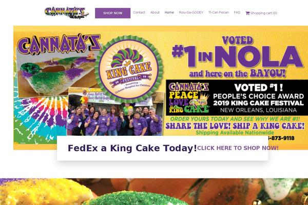 cannataskingcakes.com site used Cannatas