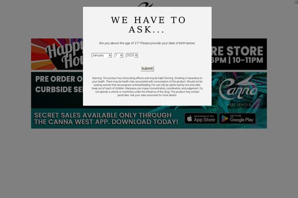 Site using Age-gate-plus plugin