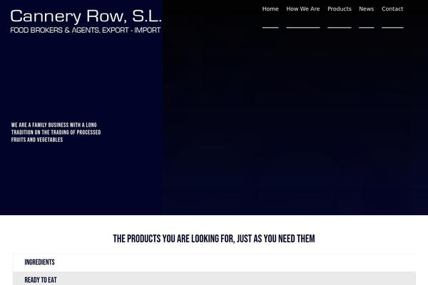 Cr theme site design template sample