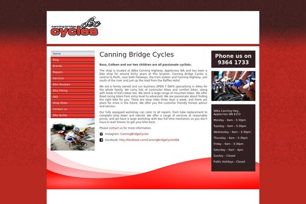 Cb theme site design template sample
