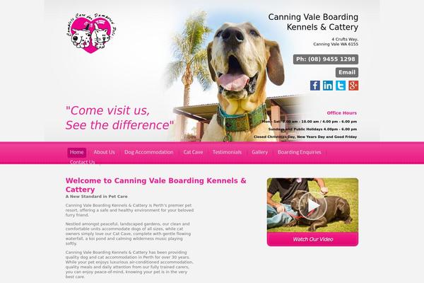Titan theme site design template sample
