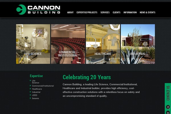 cannonbuilding.com site used Modular-lite