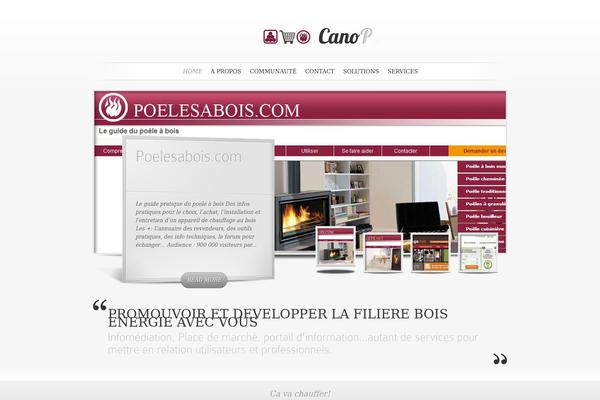 SimplePress theme site design template sample