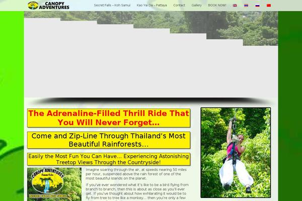 canopyadventuresthailand.com site used Canopy
