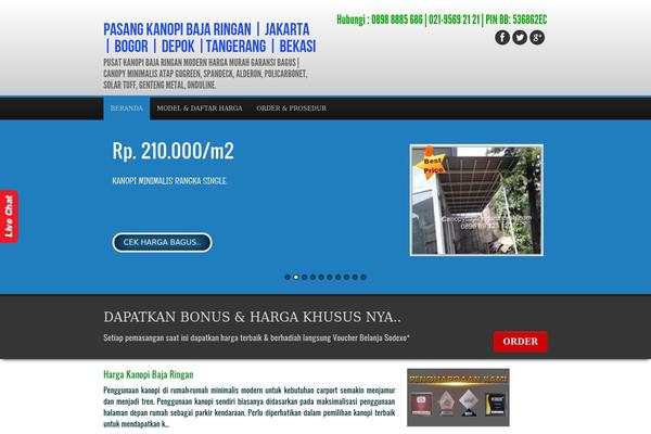 Elegantbiz theme site design template sample
