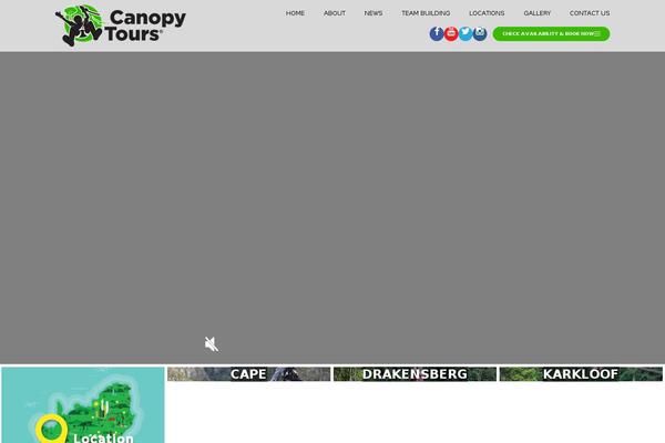 Canopy theme site design template sample